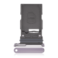Single Sim Card Tray Compatible For Samsung Galaxy S23 5G / S23 Plus 5G (Lavender)