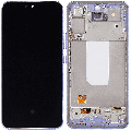 OLED Assembly With Frame Compatible For Samsung Galaxy A54 5G (A546 / 2023) (US & International Version) (Aftermarket Plus) (Violet)