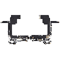 Charging Port Flex Cable Compatible For iPhone 15 Pro (Aftermarket Plus) (Black Titanium)