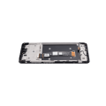 LCD Assembly With Frame Compatible For Motorola Moto G24 (XT2423 / 2024) / G24 Power (XT2425-1 / 2024)  (Refurbished) (All Colors)