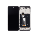 LCD Assembly With Frame Compatible For Motorola Moto G24 (XT2423 / 2024) / G24 Power (XT2425-1 / 2024)  (Refurbished) (All Colors)