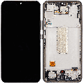 OLED Assembly With Frame For Samsung Galaxy A34 5G (A346 / 2023) (Refurbished) (Graphite)