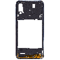 Mid-Frame Housing Compatible For Samsung Galaxy A40 (A405 / 2019) (Aftermarket Plus) (Black)