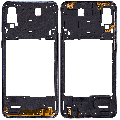 Mid-Frame Housing Compatible For Samsung Galaxy A40 (A405 / 2019) (Aftermarket Plus) (Black)