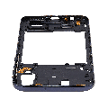 Mid-Frame Housing Compatible For Samsung Galaxy A40 (A405 / 2019) (Aftermarket Plus) (Black)