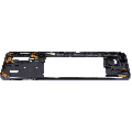 Mid-Frame Housing Compatible For Samsung Galaxy A40 (A405 / 2019) (Aftermarket Plus) (Black)