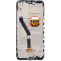 LCD Assembly With Frame Compatible For Huawei Y6 (2019) (Refurbished) (Midnight Black)