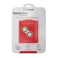 Casper Camera Lens Protector Compatible For iPhone 15 / 15 Plus (Green) (Clear)