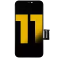 LCD Assembly With Steel Plate Pre-Installed Compatible For iPhone 11 (Premium)