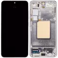 OLED Assembly With Frame For Samsung Galaxy S24 5G (US & International Version) (Refurbished) (Marble Grey)