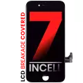 LCD Assembly With Steel Plate Compatible For iPhone 7 (Aftermarket Pro: XO7 Incell) (Black)