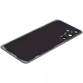 Back Cover Glass With Camera Lens Compatible For Samsung Galaxy S24 Plus 5G (No Logo) (Aftermarket Plus) (Onyx Black)