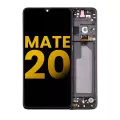 LCD Assembly With Frame Compatible For Huawei Mate 20 (Refurbished) (Twilight Black)