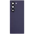 Back Cover Glass With Camera Lens Compatible For Samsung Galaxy Z Fold 6 5G (Aftermarket Plus) (Navy)