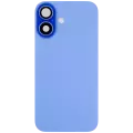 Back Glass w/ MagSafe Magnet & NFC & Flashlight Flex For iPhone 16 Plus (Used OEM Pull: Grade A) (Ultramarine)