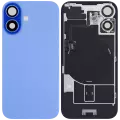 Back Glass w/ MagSafe Magnet & NFC & Flashlight Flex For iPhone 16 Plus (Used OEM Pull: Grade A) (Ultramarine)
