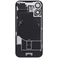Back Glass w/ MagSafe Magnet & NFC & Flashlight Flex For iPhone 16 Plus (Used OEM Pull: Grade A) (Ultramarine)
