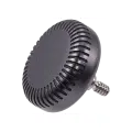 Crown Nut Compatible For Watch Series 1 / 2 / 3 (38MM / 42MM) (GPS Version) (Black) 