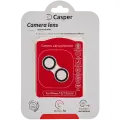 Casper Camera Lens Protector Compatible For iPhone 13 / 13 Mini (Pink) (Clear)