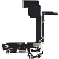 Charging Port Flex Cable Compatible For iPhone 15 Pro Max (Aftermarket Plus) (Natural Titanium)