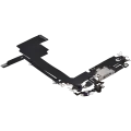 Charging Port Flex Cable Compatible For iPhone 15 Pro Max (Aftermarket Plus) (White Titanium)