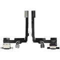 Charging Port Flex Cable Compatible For iPhone 16 Pro (Aftermarket Plus) (Black Titanium)