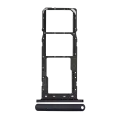 Dual Sim Card Tray Compatible For Motorola Moto E6 Play (XT2029 / 2019) (Gray)