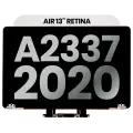 Complete LCD Display Assembly For MacBook Air 13" A2337 (2020) (Used OEM Pull: Grade A) (Silver)