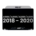 Complete LCD Display Assembly For MacBook Pro 13" A1989 (2018-2019) / A2159 (2019) / A2289 / A2251 (2020) (Used OEM Pull: Grade A) (Space Gray)