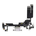 Charging Port Flex Cable Compatible For iPhone 14 (Used OEM Pull) (Purple)