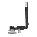Charging Port Flex Cable Compatible For iPhone 16 Pro Max (Premium) (White Titanium)