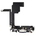 Charging Port Flex Cable Compatible For iPhone 15 Pro (Premium) (Blue Titanium)