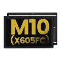LCD Assembly Without Frame Compatible For Lenovo Tab M10 FHD 10.1" (X605FC) (Refurbished) (Black)
