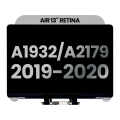 Complete LCD Display Assembly For MacBook Air 13" A1932 (2019) / A2179 (2020) (Used OEM Pull: Grade A) (Space Gray)