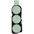Back Camera Lens With Cover Bezel Ring Compatible For Samsung Galaxy S25 5G (Navy)