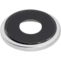 Back Camera Lens With Bracket & Bezel Compatible For iPhone 16e (White) (Premium)