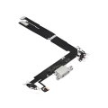 Charging Port Flex Cable Compatible For iPhone 16 Plus (Aftermarket Plus) (White)