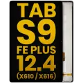 LCD Assembly Without Frame Compatible For Samsung Galaxy Tab S9 FE Plus 12.4" (X610 / X616) (2023) (Refurbished) (Black)