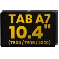 LCD Assembly Without Frame Compatible For Samsung Galaxy Tab A7 10.4" (T500 / T505 / 2020) (Refurbished) (Black)