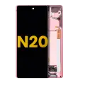 OLED Assembly With Frame Compatible For Samsung Galaxy Note 20 5G (Refurbished) (Mystic Bronze)