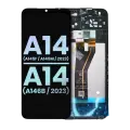 LCD Assembly With Frame Compatible For Samsung Galaxy A14 4G (A145F / A145M / 2023) / A14 5G (A146B / 2023) (International Version) (Service Pack) (All Colors)