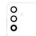 Back Camera Lens (Glass Only) With Adhesive Compatible For Samsung Galaxy S25 5G (3 Piece Set) (All Colors)