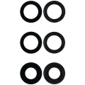 Back Camera Lens (Glass Only) With Adhesive Compatible For Samsung Galaxy S25 5G (3 Piece Set) (All Colors)