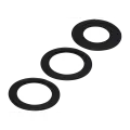 Back Camera Lens (Glass Only) With Adhesive Compatible For Samsung Galaxy S25 5G (3 Piece Set) (All Colors)