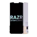 Main LCD Assembly Without Frame Compatible For Motorola Razr 5G (XT2071 / 2020) (Genuine OEM) (Black)