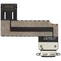 Charging Port Flex Cable Compatible For iPad 11 (2025) (Aftermarket Plus) (Silver)