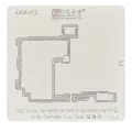 Reballing Stencil For Motherboard Middle Layer Compatible For Samsung Galaxy S22 Ultra (Amaoe)