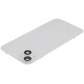 Back Glass w/ MagSafe Magnet & NFC & Flashlight Flex For iPhone 14 Plus (Used OEM Pull: Grade B) (Starlight)