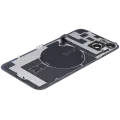 Back Glass w/ MagSafe Magnet & NFC & Flashlight Flex For iPhone 14 Plus (Used OEM Pull: Grade B) (Starlight)