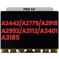 LCD Panel Only For MacBook Pro 14" (A2442 / A2779 / A2918 / A2992 / A3112 / A3401 / A3185) (With All Years) (Aftermarket Plus)